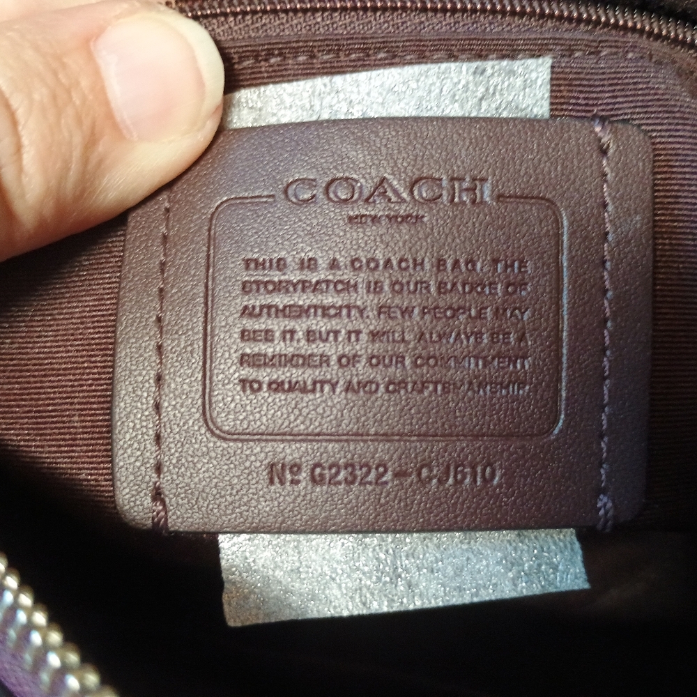 Coach Rowan Satchel With Puffy Quilting - Picture 7 of 7